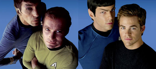 Illustration for article titled Trek Pics! Final Cylon Clues! Lost Filming!